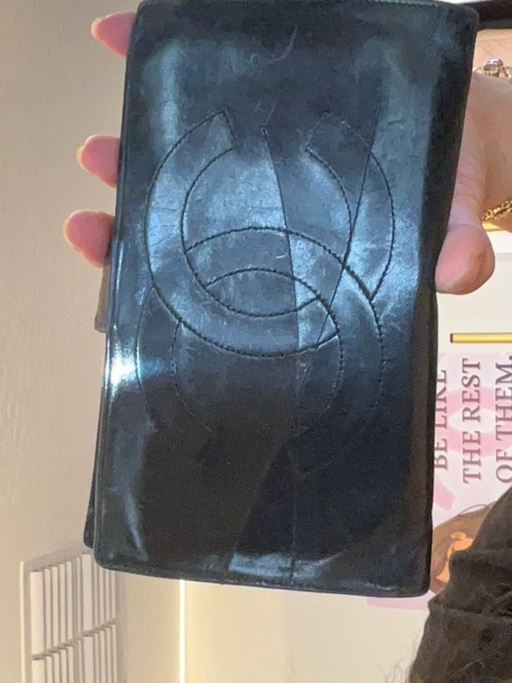 69. Chanel slashed sold as is desc in live no cancel/returns